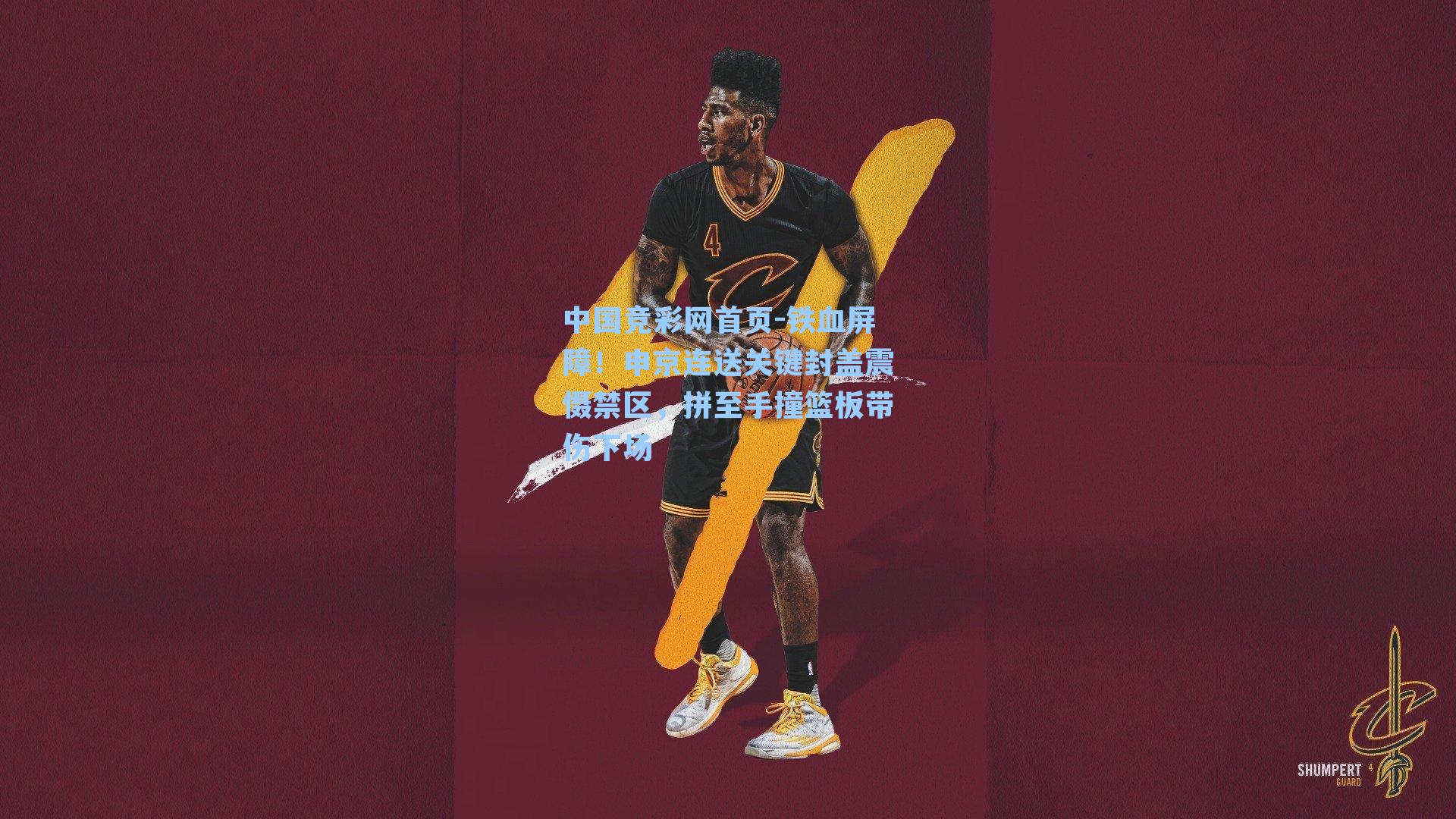 铁血屏障！申京连送关键封盖震慑禁区，拼至手撞篮板带伤下场